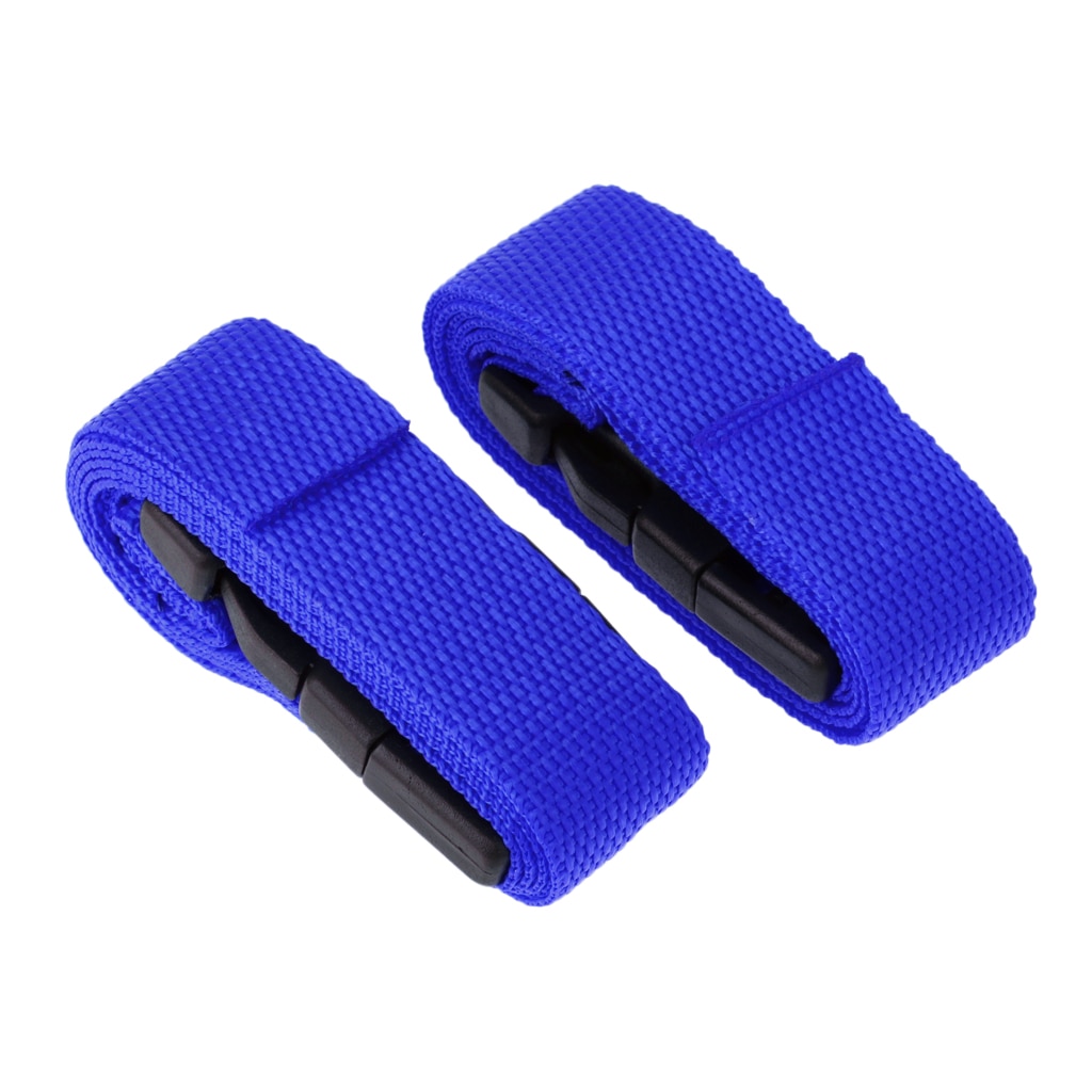 2pcs Strong Webbing Straps for Securing the Golf Bag to the Trolley