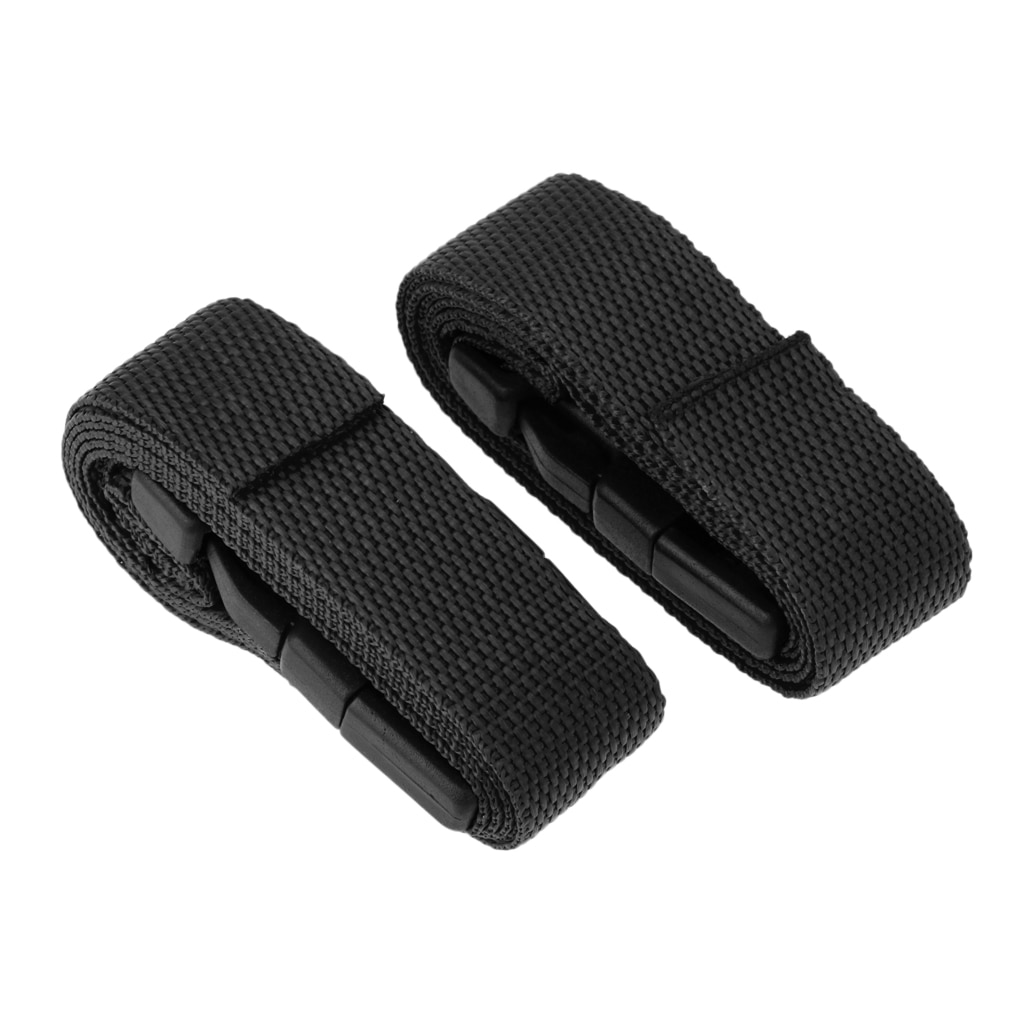 2pcs Strong Webbing Straps for Securing the Golf Bag to the Trolley