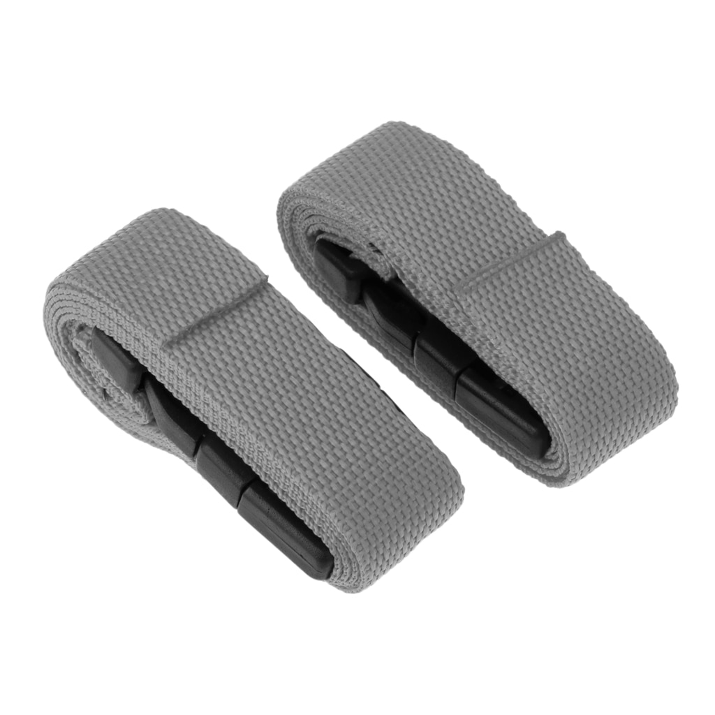 2pcs Strong Webbing Straps for Securing the Golf Bag to the Trolley